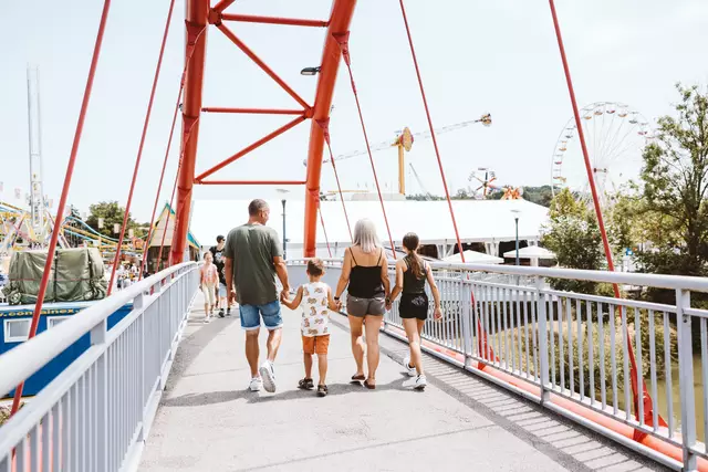 "Auf zum Volksfest": Am Messegelände in Wieselburg werden von 25. bis 29. Juni Genuss, Musik und Unterhaltung für Groß und Klein geboten. | Foto: Michael Schafranek/Messe Wieselburg