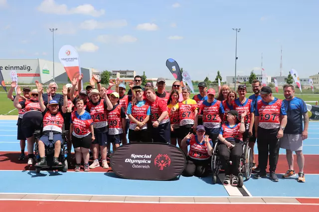 Sportler:innen von Rettet das Kind Burgenland - BWG Eisenstadt und Jennersdorf | Foto: Special Olympics Burgenland