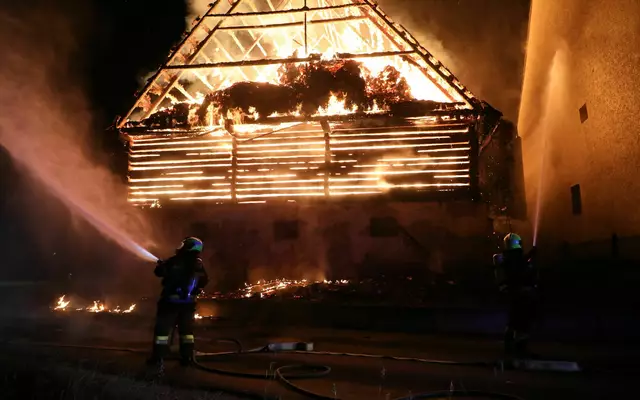 Großeinsatz der Feuerwehren in Kobenz. | Foto: Thomas Zeiler