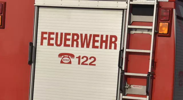 Feuerwehr ist rasch vor Ort. | Foto: Alexandra Goll