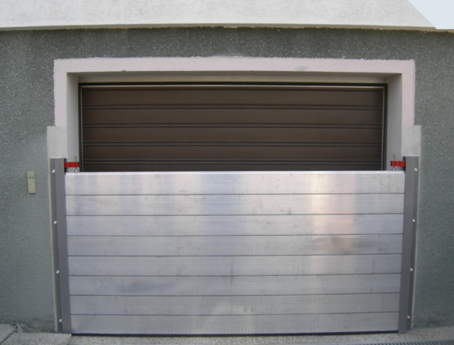 Die Hochwasserschutzsysteme sind wartungsarm, widerstandsfähig und lassen sich unauffällig in bestehende Garagenkonzepte integrieren | Foto: Prefa