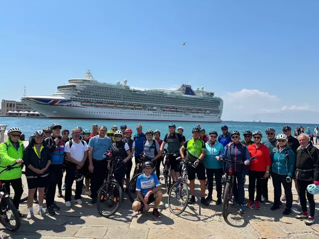 Der Radausflug endete direkt im Triester Hafen. Gestärkt mit italienischen Köstlichkeiten erfolgte danach die Heimreise nach Feldkirchen. | Foto: Privat