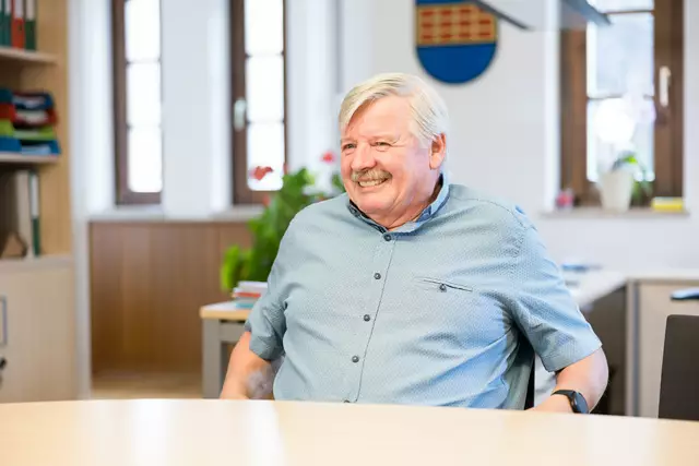 Johann Haberl war bereits von 2009 bis 2013 Bürgermeister, nun ist er als solcher wieder zurückgekehrt. | Foto: Martin Meieregger