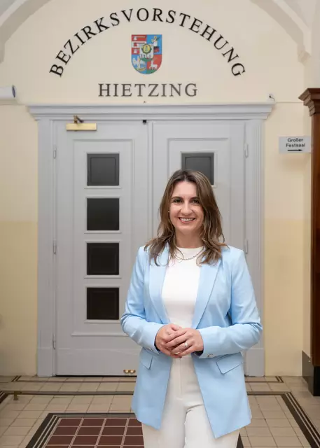 Johanna Sperker (ÖVP) stellt sich den Fragen von MeinBezirk.  | Foto: BV13