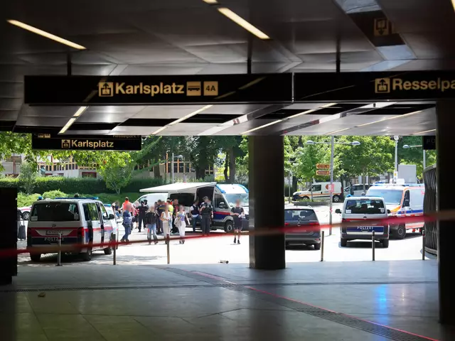 Auch die U-Bahn-Passage war stundenlang gesperrt. | Foto: Valentina Marinelić/MeinBezirk