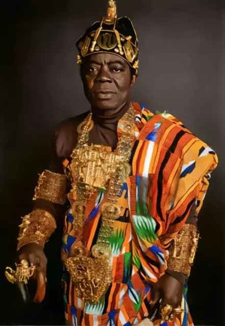 Hoheit Céphas Kosi Bansah König von Hohoe Gbi. | Foto: Christina Cyzbik