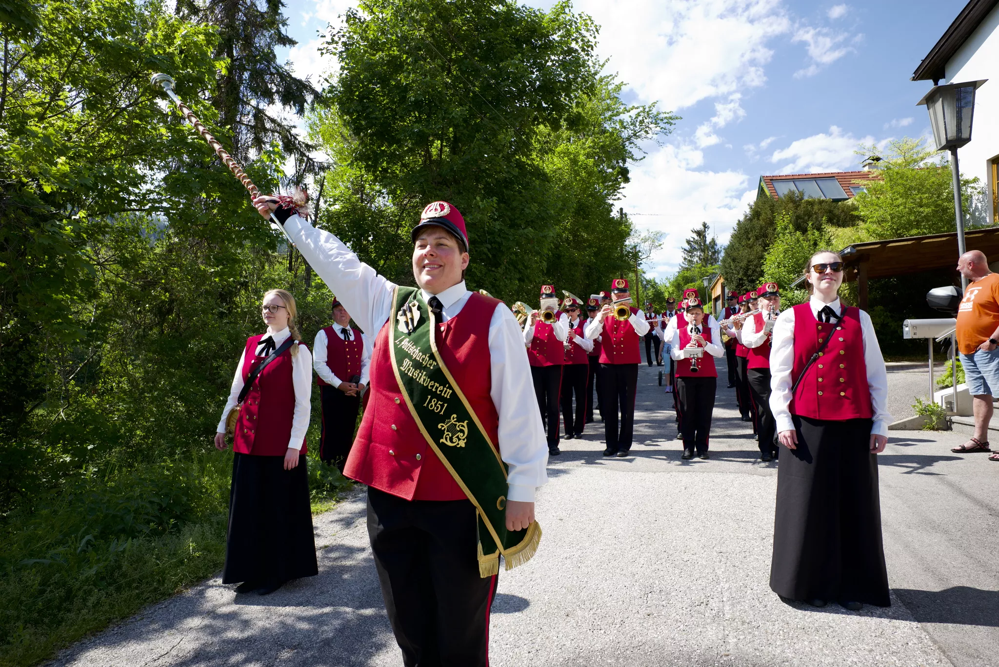 Weckruf-mit-dem-1-Pottschacher-Musikverein