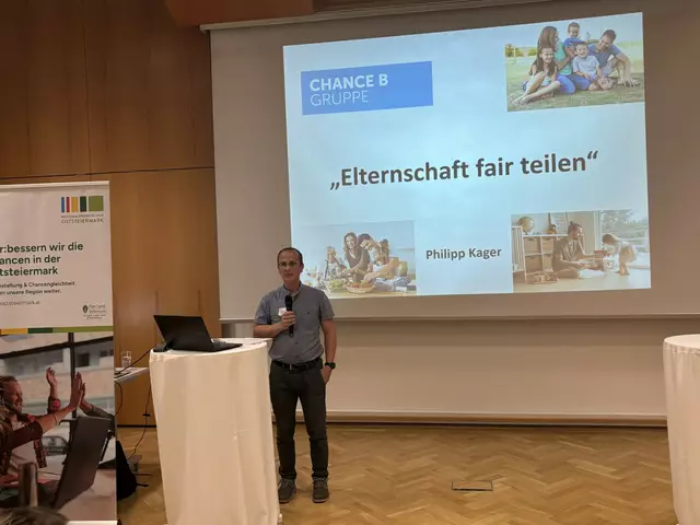 Philipp Kager betonte, dass seine Frau und er Elternschaft und Beruf gut unter einen Hut bekommen.