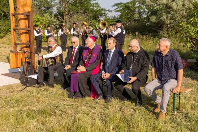 Segnung Gedenkstätte | Foto:  Landesmedienservice Burgenland