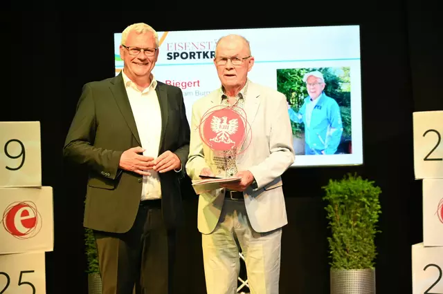 Peter Biegert wurde für sein Lebenswerk aushezeichnet.  | Foto: Eisenstadt