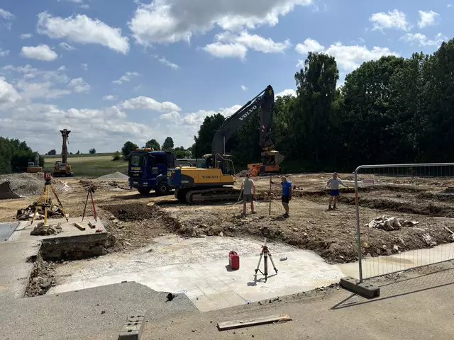 Blick auf die Baustelle | Foto: Daniel Schmidt