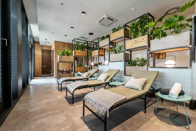 Neben der Sauna wurde auch der Wellnessbereich erneuert. | Foto: Merkur Versicherungs AG