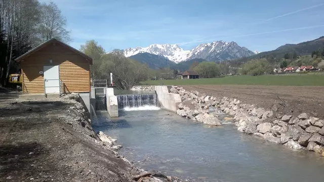 Am Standort Vordernbergerbach fließt das Wasser aus einem Einzugsgebiet von 140 Quadratkilometern zusammen. | Foto: Josef Köhl