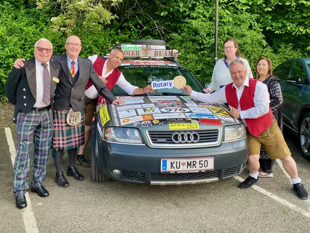 Ein Besuch beim Rotaryclub Queensferry South in Edinburgh.
 | Foto: Reiter
