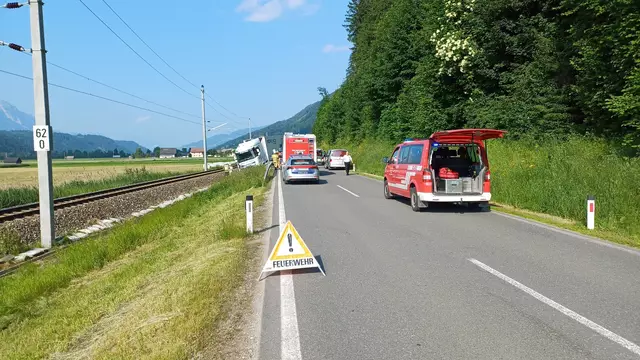 Ein Verkehrsunfall in der Gemeinde Michaelerberg-Pruggern forderte am Donnerstag ein Menschenleben. | Foto: BFV Liezen