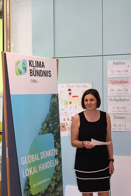 Direktorin Alexandra Wechner begrüßte.  | Foto: Elisabeth Zangerl