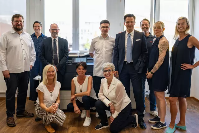 Beim Open House Day von X-Business in Innsbruck wurde der neue Xerox PrimeLink C9200 präsentiert. | Foto: X-Business
