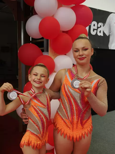 Alma Birngruber, Eila Haydn | Foto: Union Sportakrobatik Krems