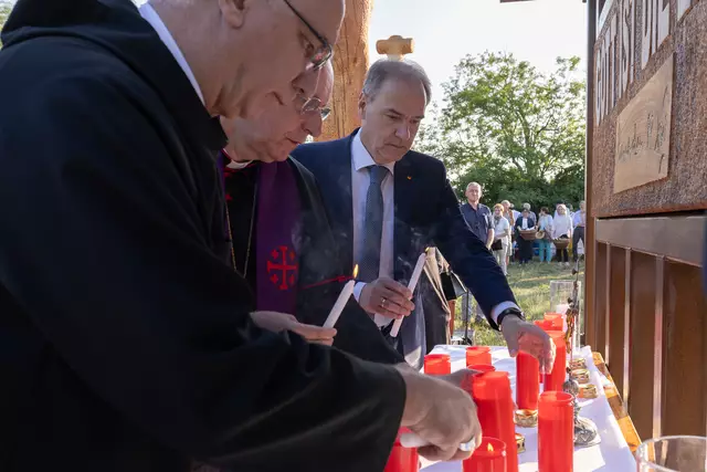 Segnung Gedenkstätte | Foto:  Landesmedienservice Burgenland