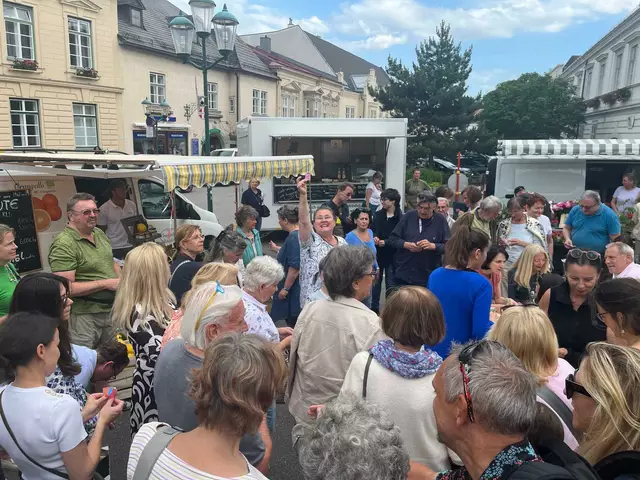 Bei der Tombola | Foto:  Philipp Prochaska