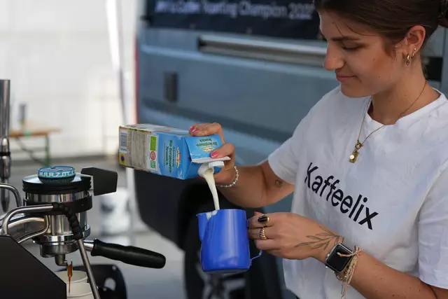 Klara Datzinger in Aktion. | Foto: Michael Berger