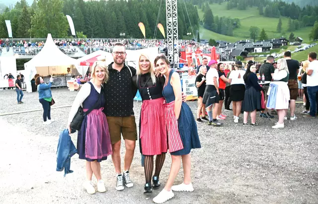 Aus Bad Kleinkirchheim; Christina Gelbmann, Christopher Obersteiner, Susi Erlacher und Anna-Katharina Pirker