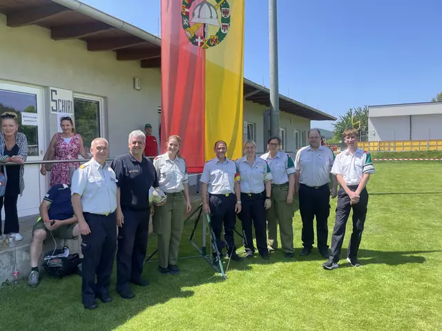 Das Team der Feuerwehren des Bezirkes Oberpullendorf zeigten sich stolz mit dem Verlauf des 56. Bezirksfeuerwehrleistungsbewerbes in Pilgersdorf!