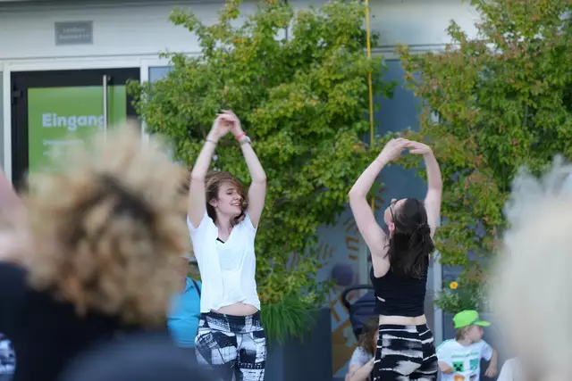 Wilde Tanzmoves standen am Programm. | Foto: Michael Berger