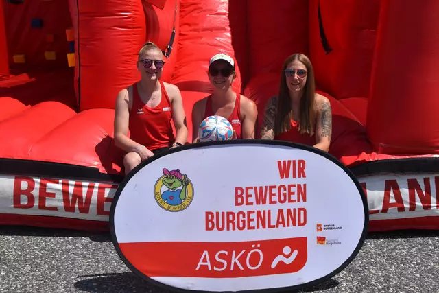 Der ASKÖ Burgenland war auch mit dabei. | Foto: Michael Strini