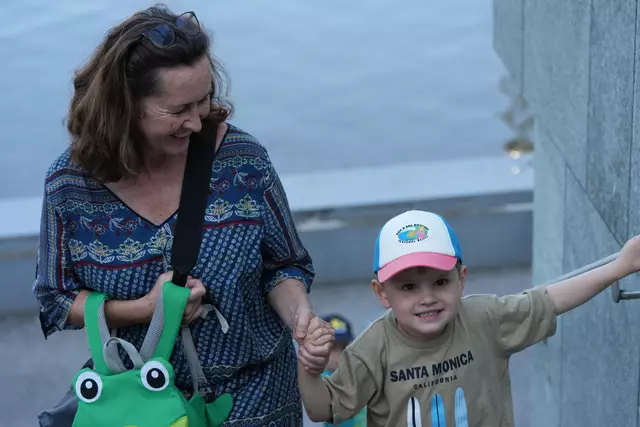 Auch die Kleinsten haben sich gefreut. | Foto: Michael Berger