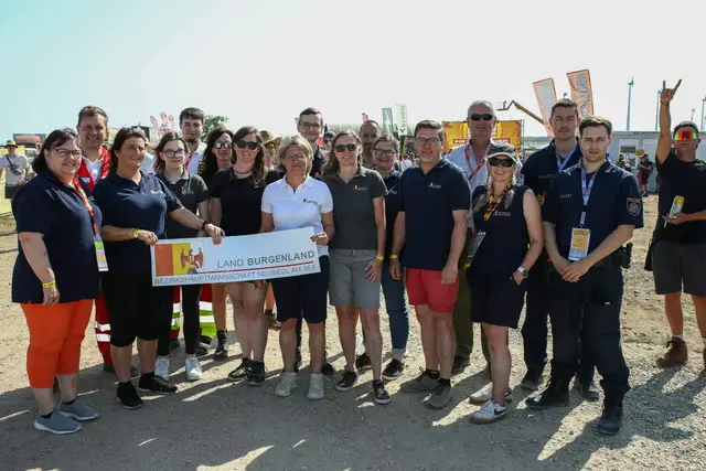 Die Bezirkshauptmannschaft Neusiedl am See zieht eine erste Bilanz. Das Festival verlaufe "sehr geordnet und ohne größere Zwischenfälle". | Foto: Landesmedienservice Burgenland