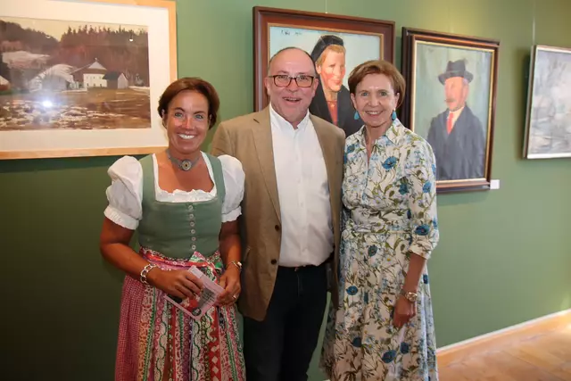Ingrid Schediwy-Fuhrmann, Otto Kloiber, Brigitta Pallauf.