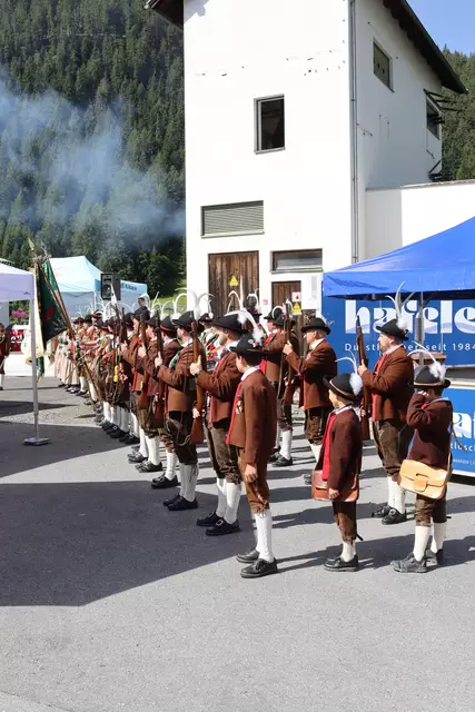 Die Schützenkompanie Nauders.  | Foto: Elisabeth Zangerl