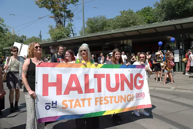 Foto: Regenbogenparade 2025  Foto@Nicole Kawan
