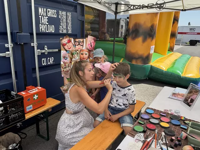 Für Spiel und Spaß für die jüngsten Besucher war gesorgt.