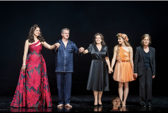 Nadezhda Karyazina, Philippe Jaroussky, Cecilia Bartoli, Lea Desandre und Angela Winkler
 | Foto: SF/Marco Borrelli