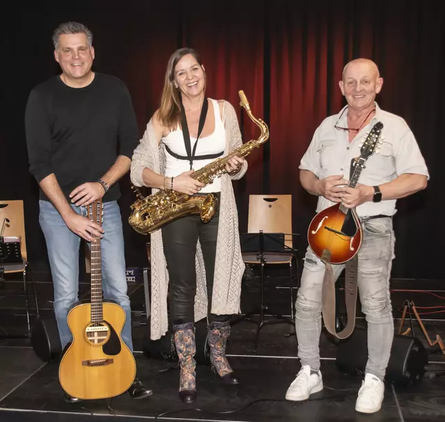 The Wayfaring Three: Peter Kasgraber, Andrea Karner, Leo Leonhardsberger | Foto: Gerhard Maly
