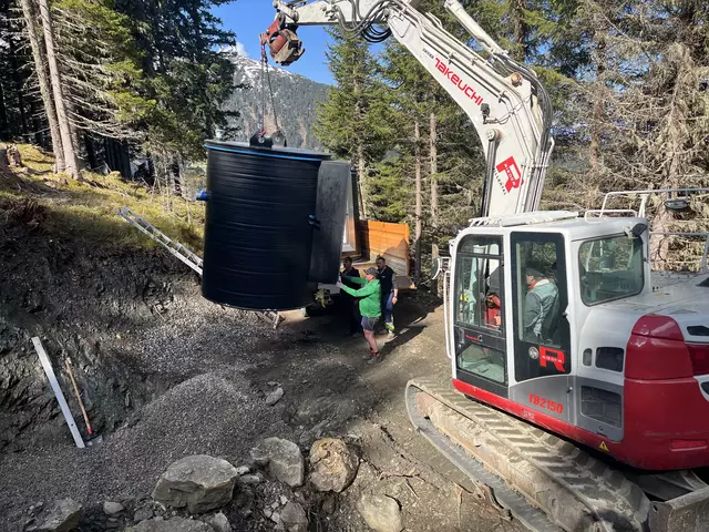 Diese Arbeiten sollen bis zum Herbst 2026 abgeschlossen sein. | Foto: Gemeinde Volders