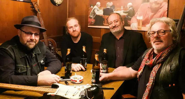 Erzählen musikalische Geschichten: Robert Knapp, Werner Poglits, Robert Tesar und Jürgen Kulmer. | Foto: Knapp