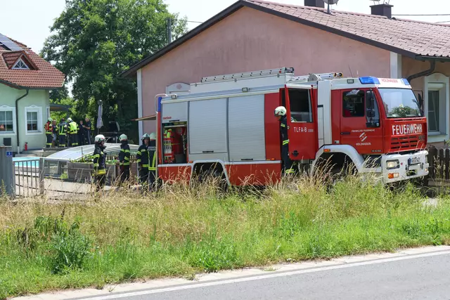 Grillspaß fand plötzlich ein Ende: Ein Gasgriller samt Essen in Holzhausen brannte vollkommen ab. | Foto: laumat.at