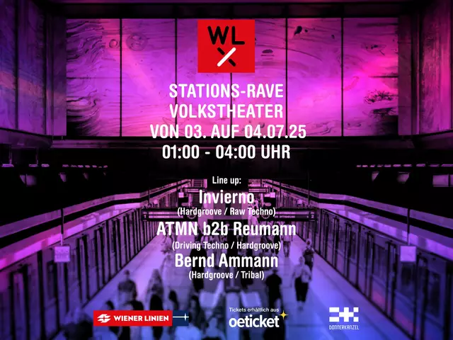 Das Line-up beinhaltet "Invierno", "ATMN b2b Reumann" und "Bernd Amman".  | Foto:  Wiener Linien | Maximilian Döringer