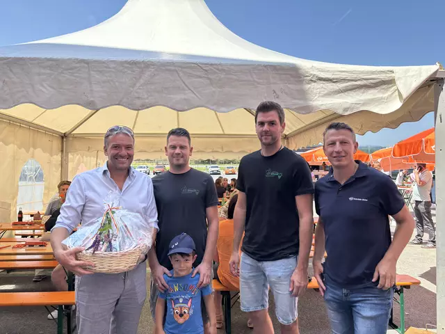 Es wurde die Terminalfertigstellung gefeiert. | Foto: MeinBezirk.at