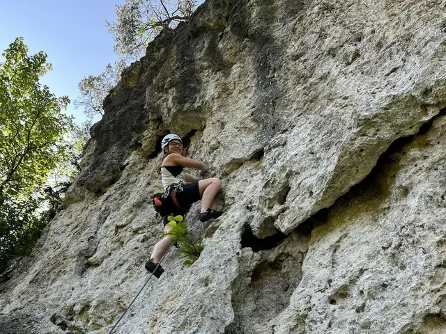 Klettergarten: Riesenberger Wand in der Laussa | Foto: Alpenverein Enns