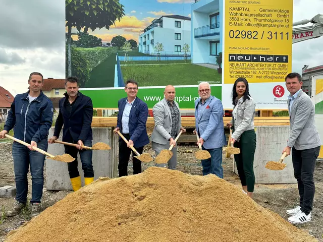 Im dritten Quartal 2026 soll der Wohnbau fertig gestellt sein. | Foto: Markus Kahrer / MeinBezirk Horn