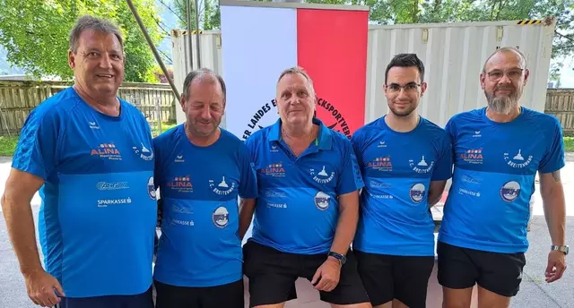 Die Breitenwanger Herren freuen sich über den Klassenerhalt. | Foto: SCB