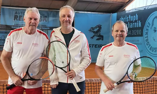 Werner Motz, Andreas Reiter und Manfred Eisenknapp (v.l.). | Foto: Manfred Eisenknapp/UBSV Attnang/Vöcklabruck