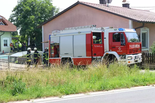 Grillspaß fand plötzlich ein Ende: Ein Gasgriller samt Essen in Holzhausen brannte vollkommen ab. | Foto: laumat.at