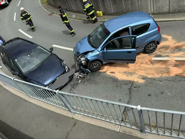 Unfallursache ist noch unklar. | Foto: Freiwillige Feuerwehr Krumpendorf