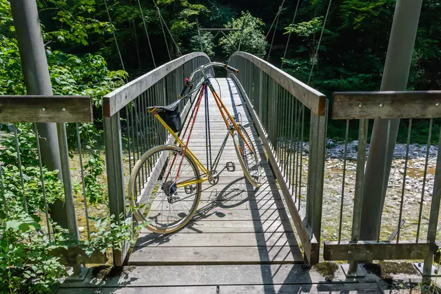 Hängebrücke beim Buchensteig