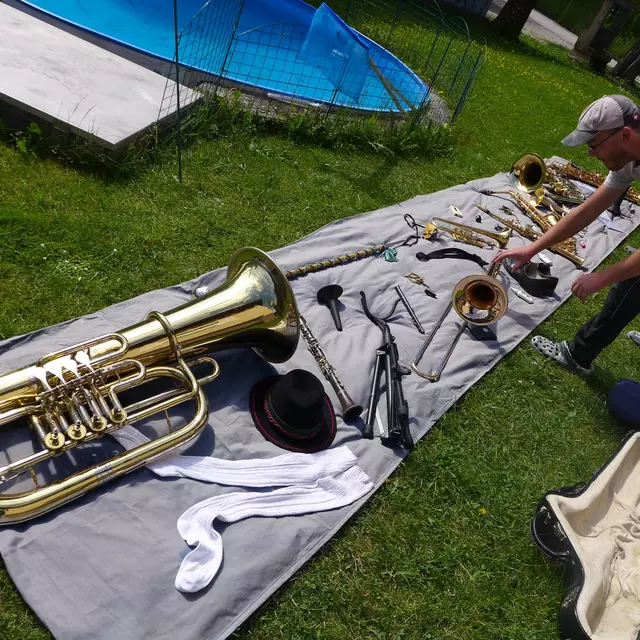 Musiker*innen aus Geiersberg | Foto: Marianne Gogg